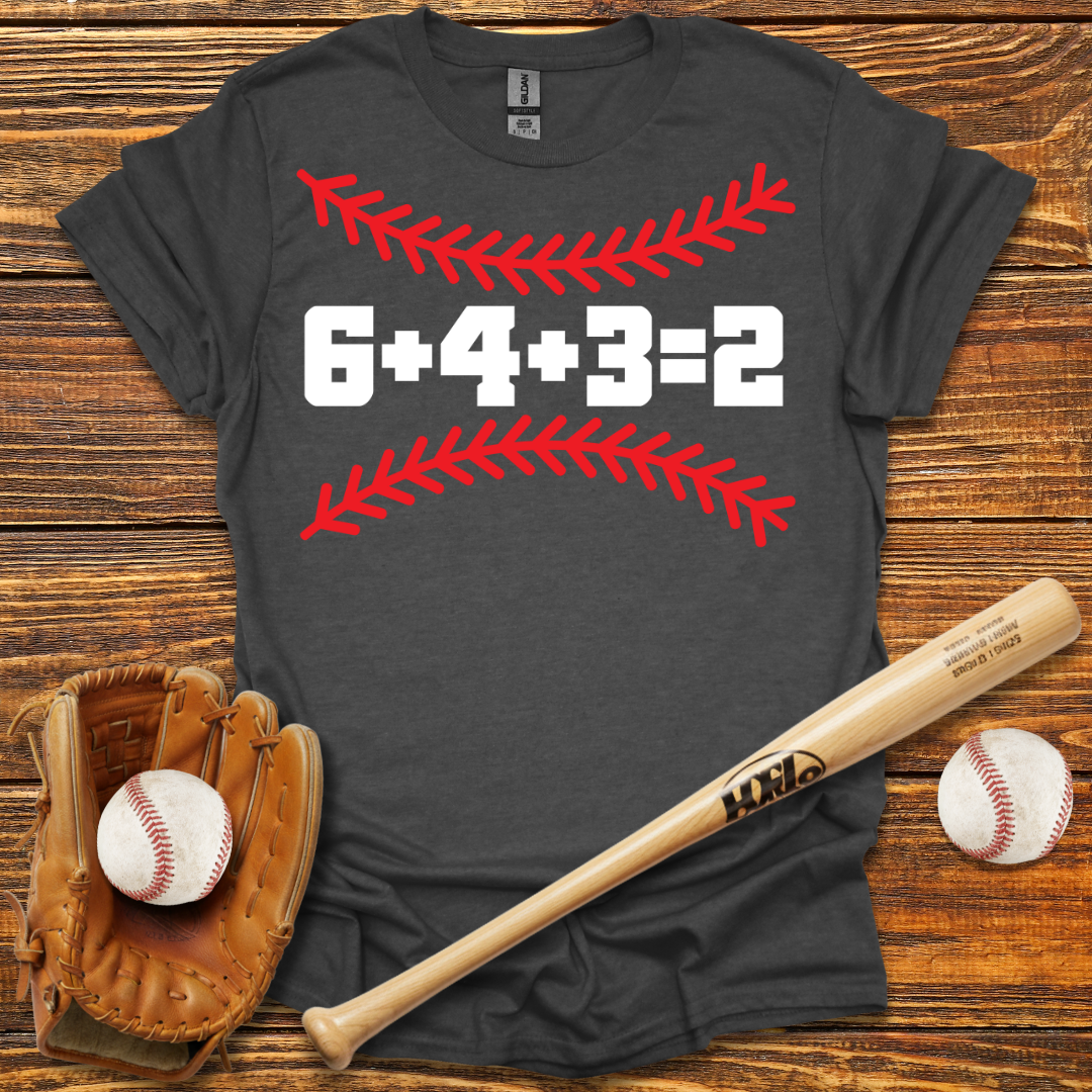 6 4 3 2 Double Play Tee