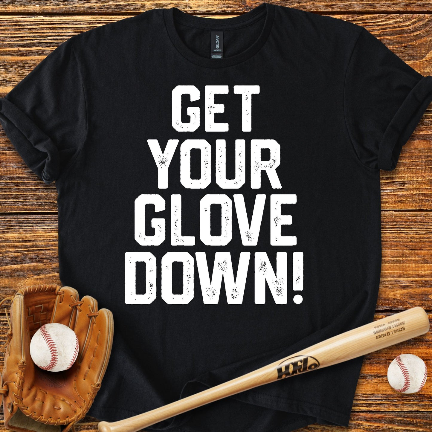 Get Your Glove Down Adult T-Shirt