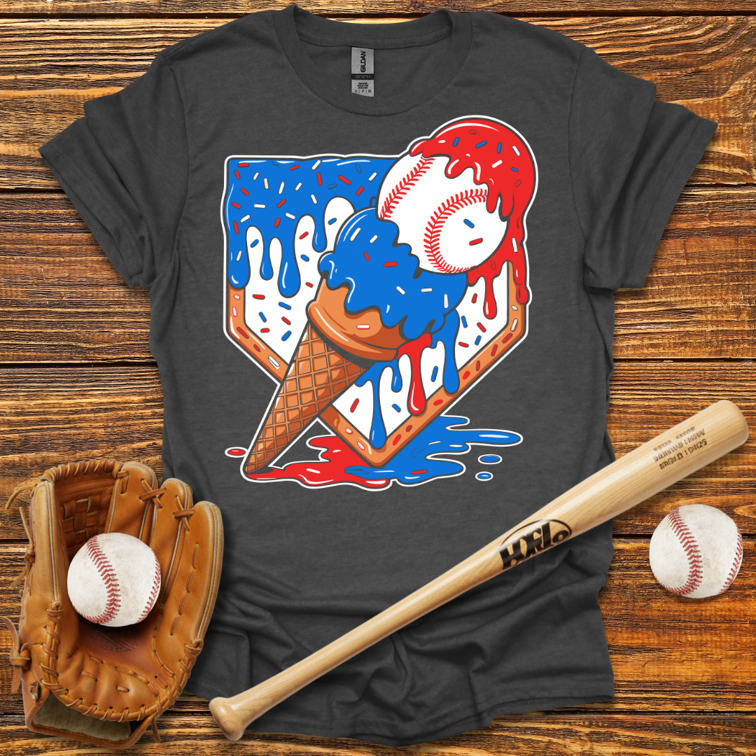 USA Ice Cream Drip Tee