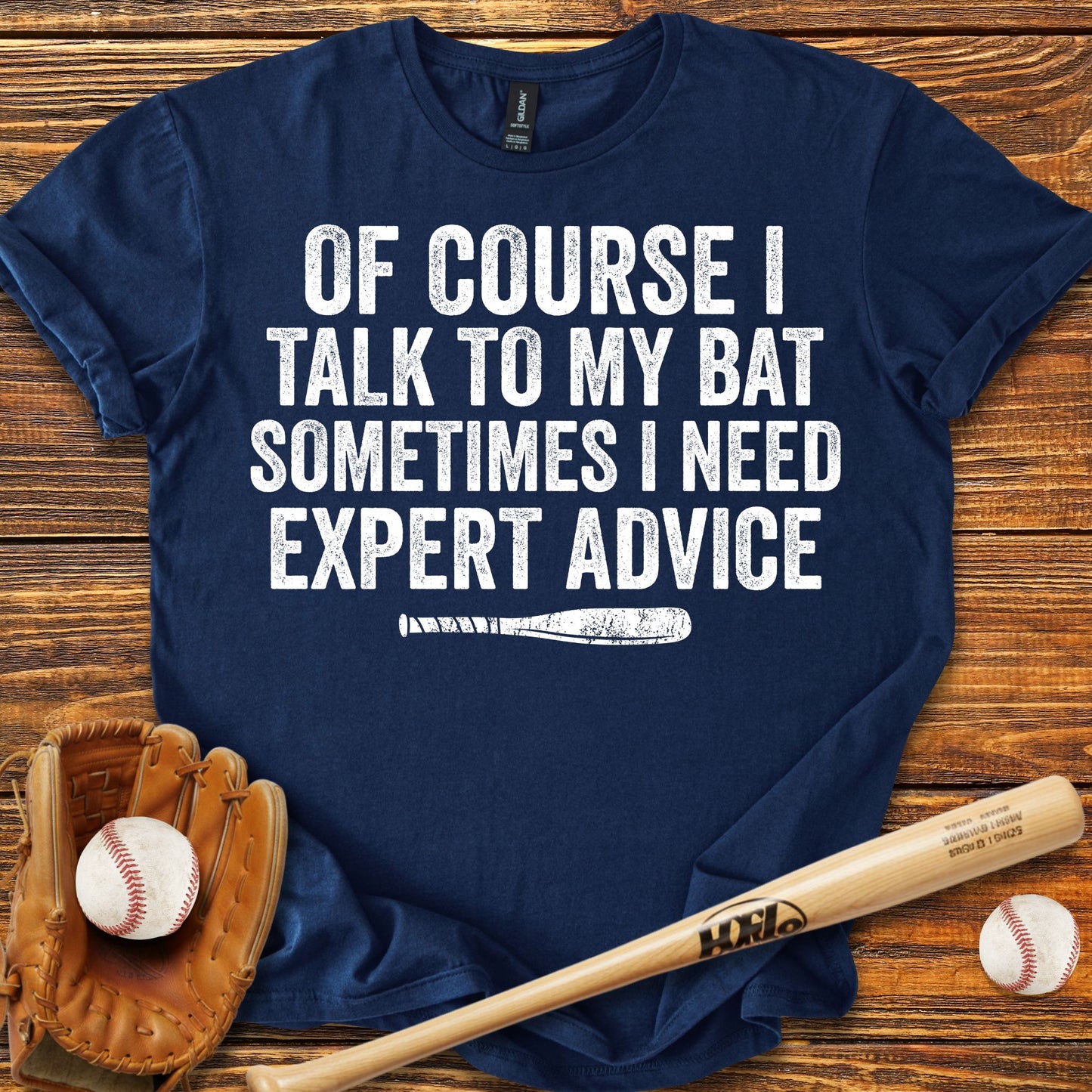 Bat Expert Advice Adult T-Shirt