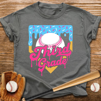 3rd Grade Back to School Drip Youth Tee - HomeRun PrintsKids clothes