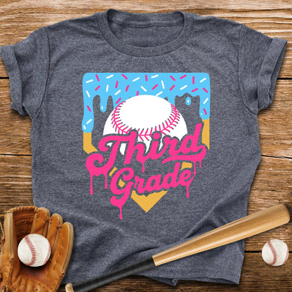 3rd Grade Back to School Drip Youth Tee - HomeRun PrintsKids clothes