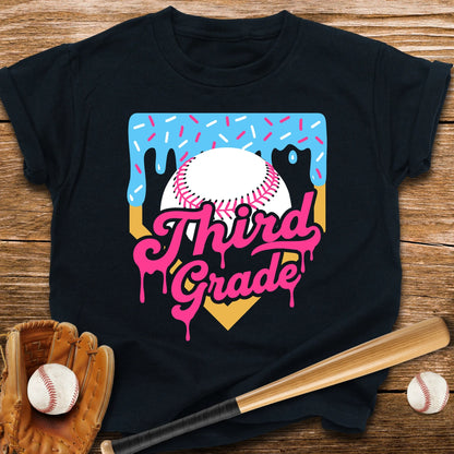 3rd Grade Back to School Drip Youth Tee - HomeRun PrintsKids clothes