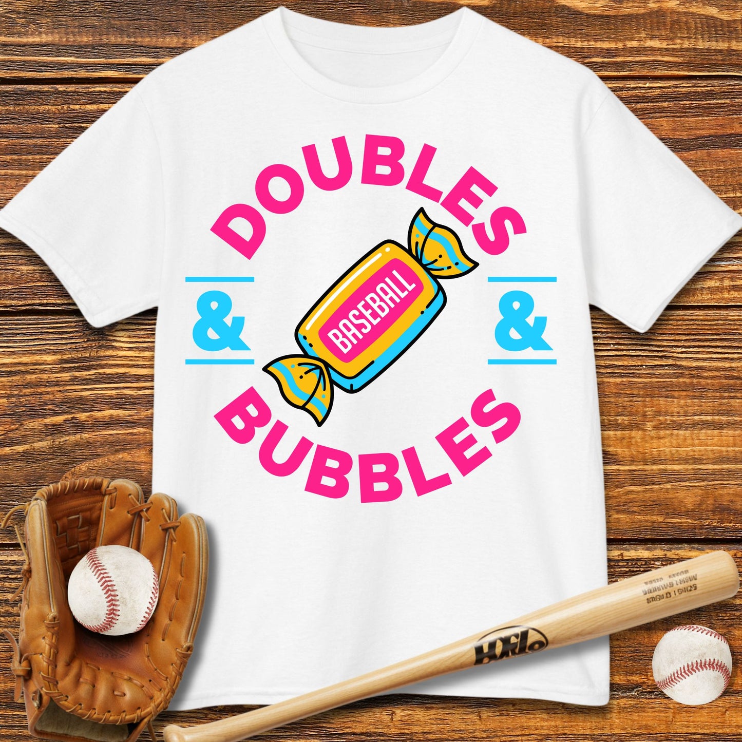 Doubles & Bubbles Kids T-Shirt