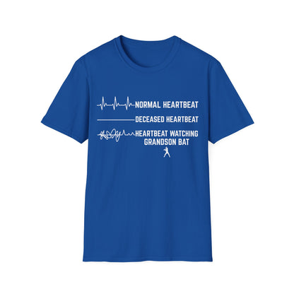 Grandson's At-Bat Flatlines Me T-Shirt