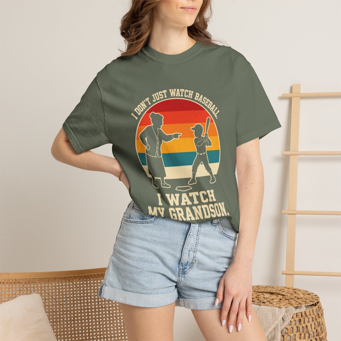 I Watch My Grandson T-Shirt