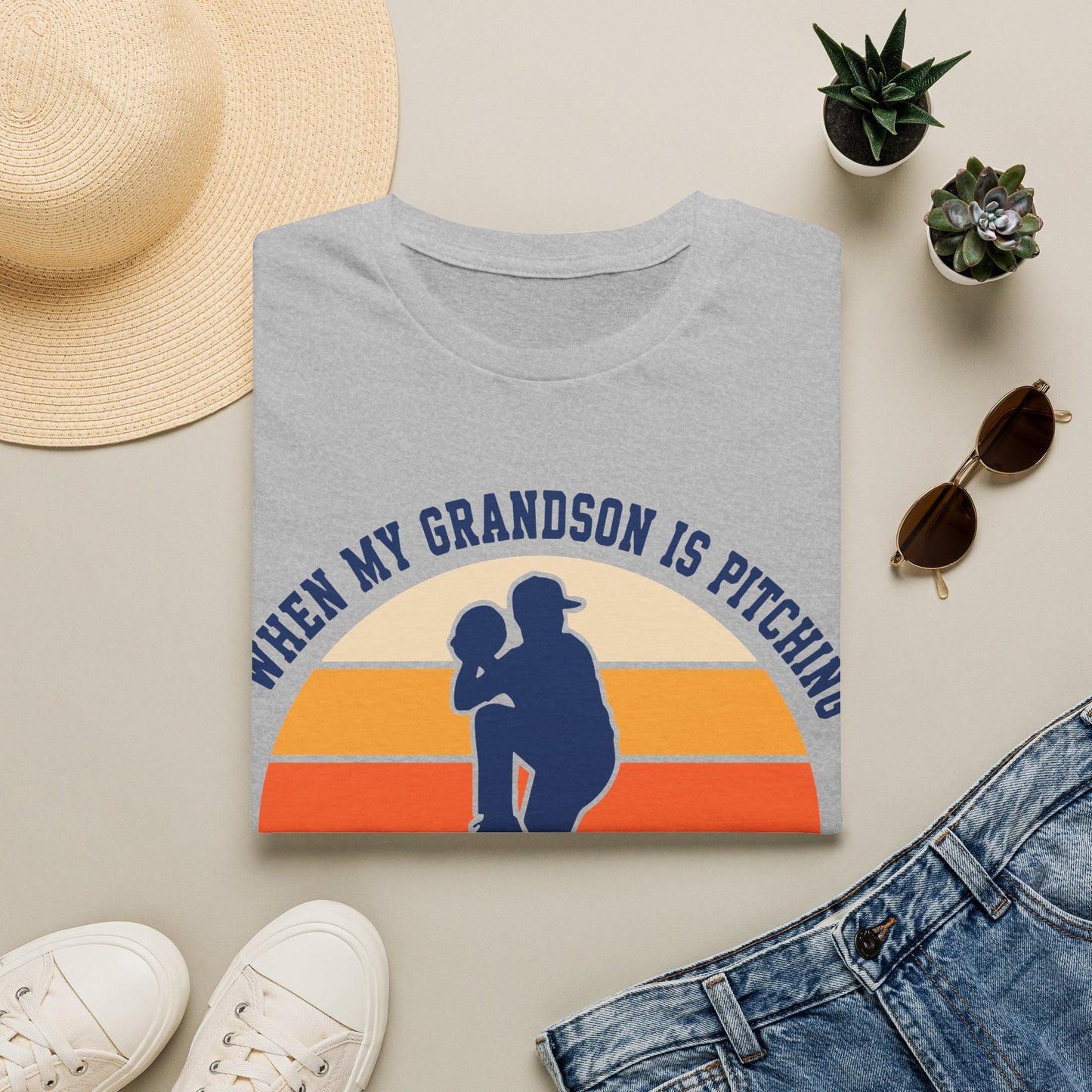 Grandparent  Sees Only Strikes T-Shirt