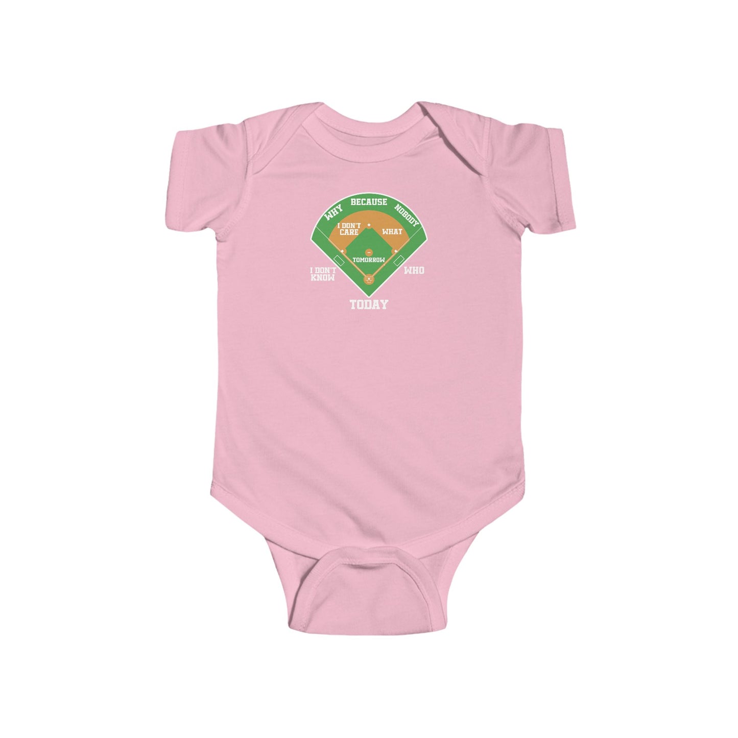 Who's on First Infant Bodysuit