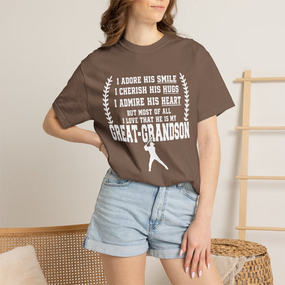 Adores Her Great-Grandson T-Shirt