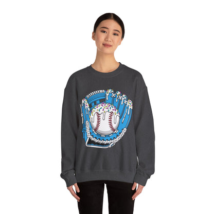 Drip Baseball Glove Sweatshirt