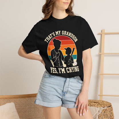 That's My Grandson Crying T-Shirt