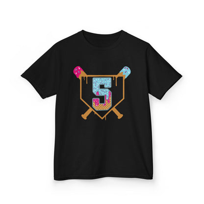 Baseball 5th Birthday Kids T-shirt