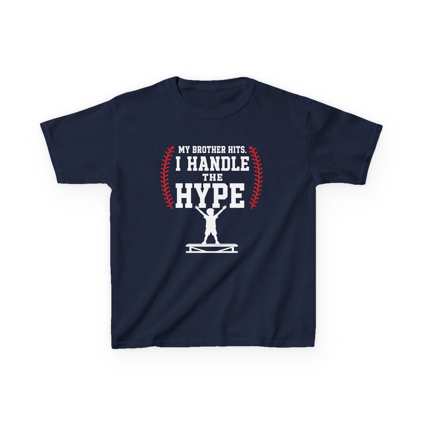 Little Brother Runs Hype Kids T-shirt