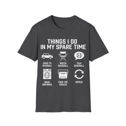 Baseball Parent Daily Grind T-Shirt