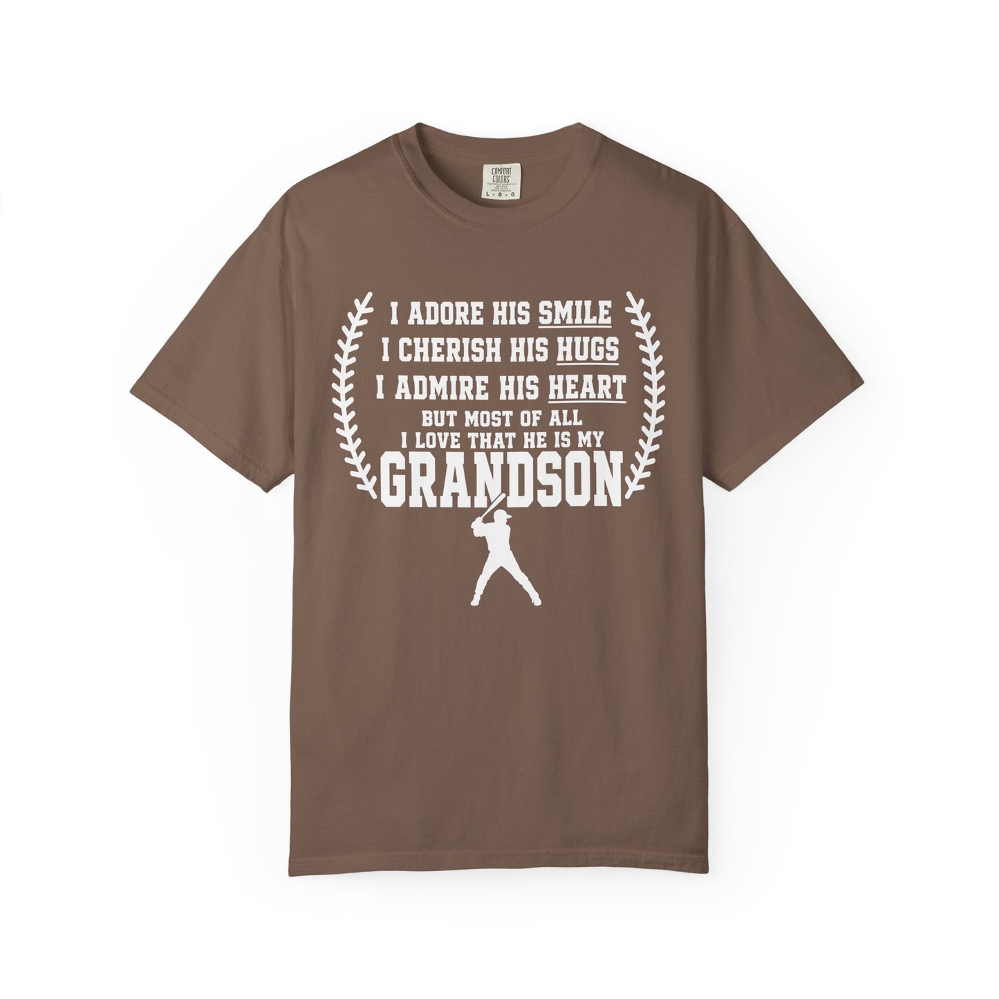 Grandma's Baseball Heart T-Shirt