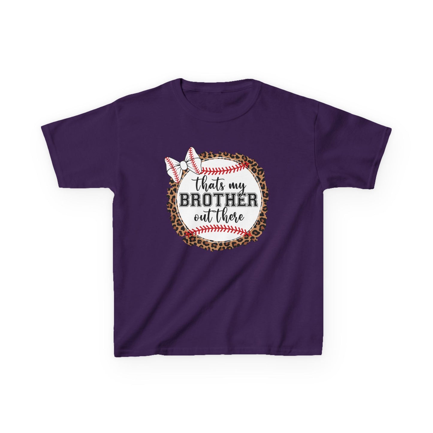 Bow-Wearing Brother Fan Kids T-shirt