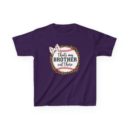 Bow-Wearing Brother Fan Kids T-shirt