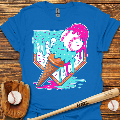 Ice Cream Drip Adult T-Shirt