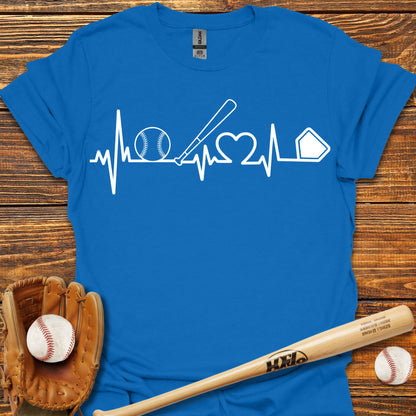 Heartbeat Adult T-Shirt