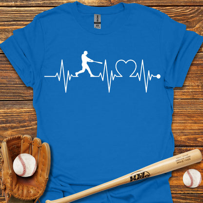 Heartbeat Adult T-Shirt