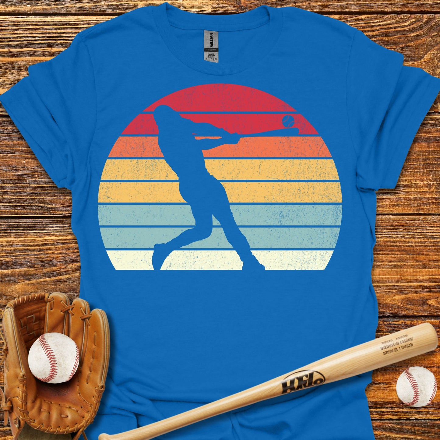 Vintage Batter Adult T-Shirt