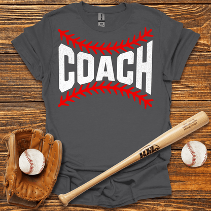 Baseball Coach Adult T-Shirt
