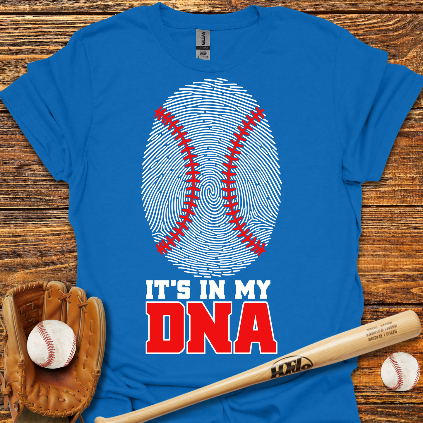 It's In My DNA Baseball Tee