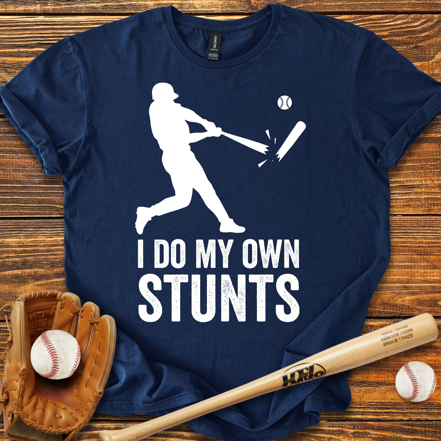 I Do My Own Stunts Adult T-shirt
