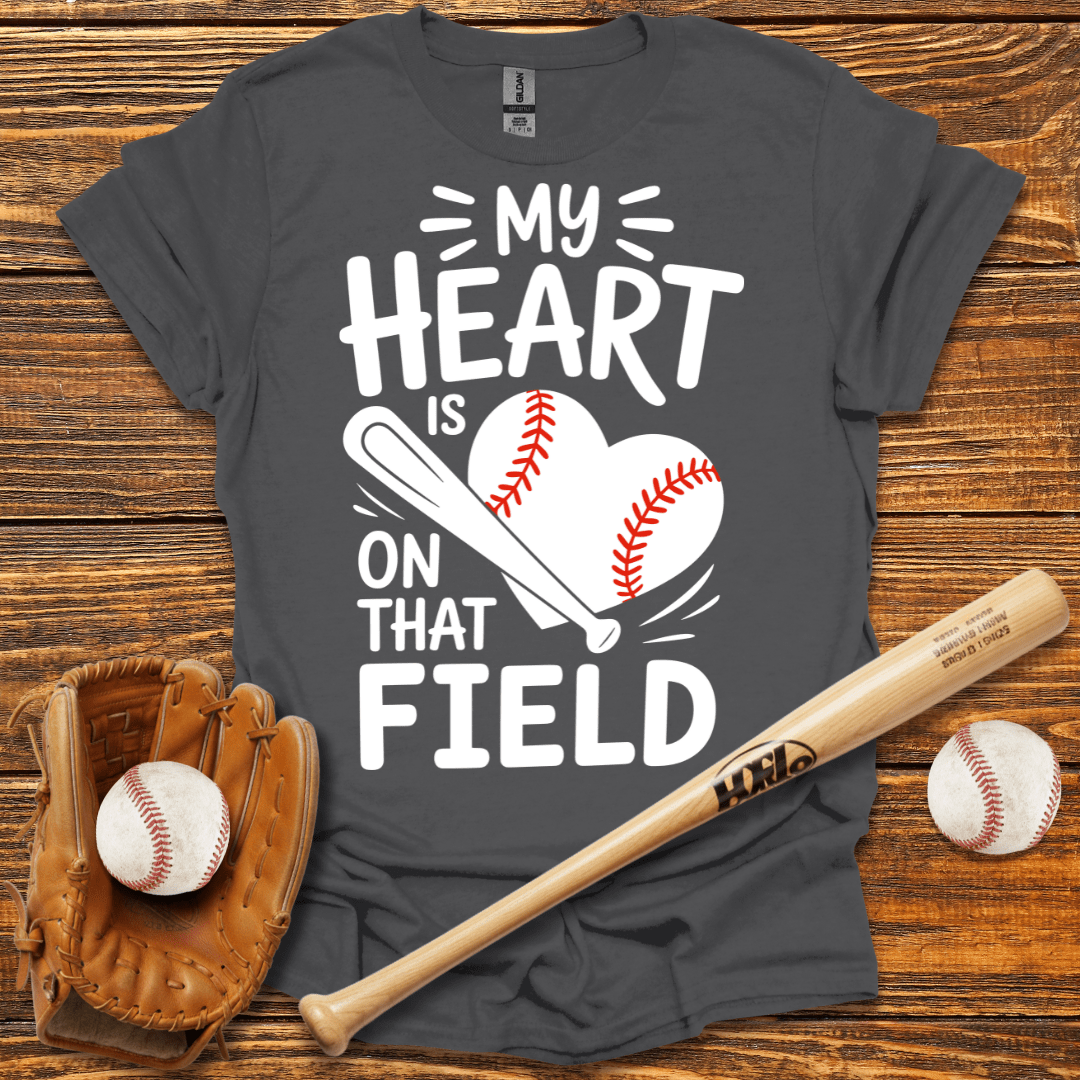 My Heart Is On That Field Tee