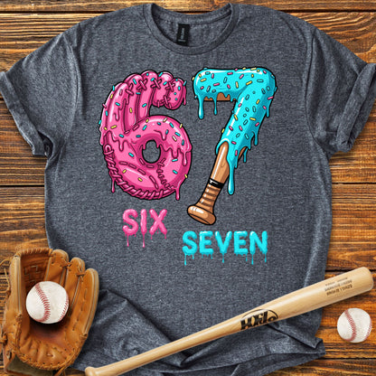 Baseball Drip 67 Adult T-Shirt