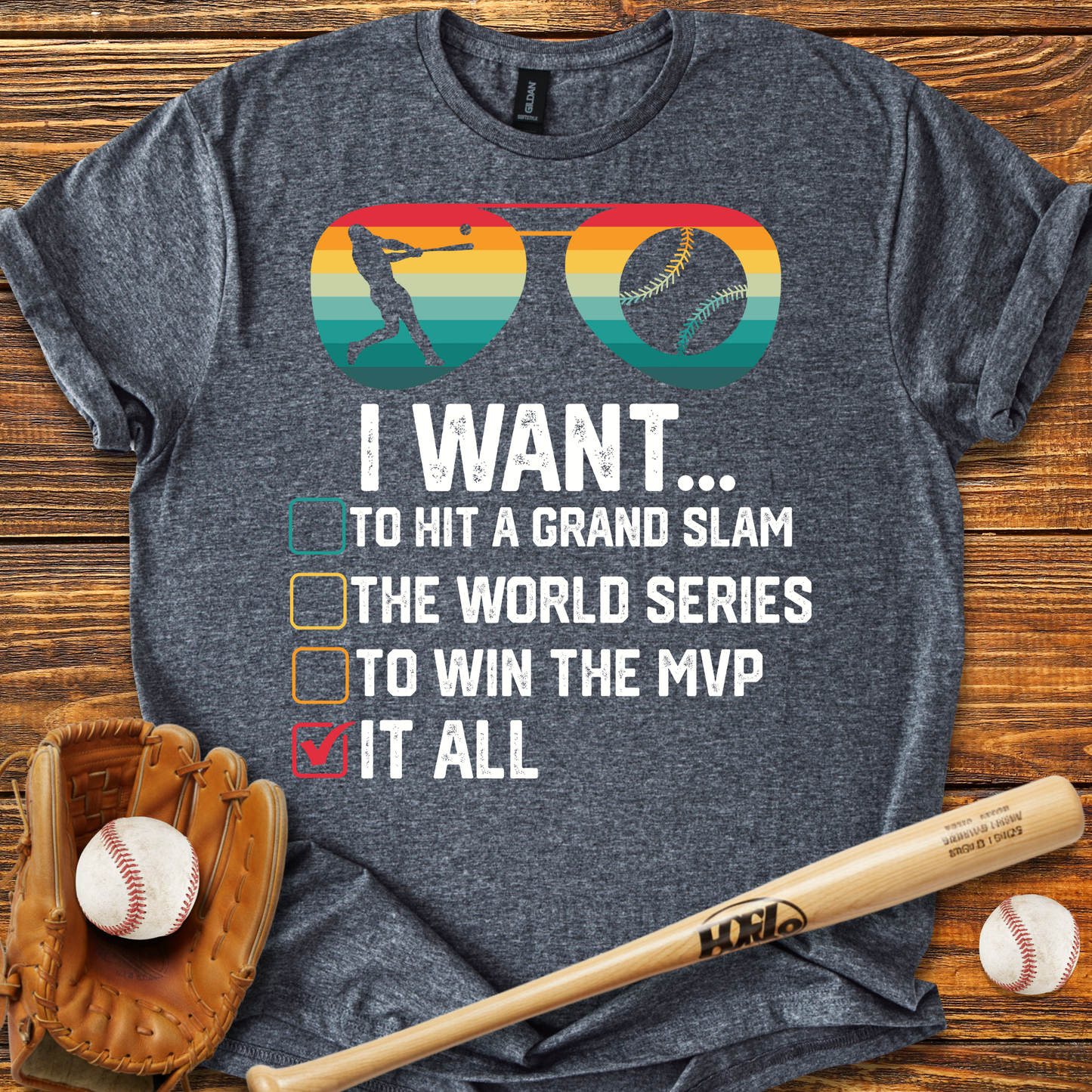 I Want It All Adult T-Shirt