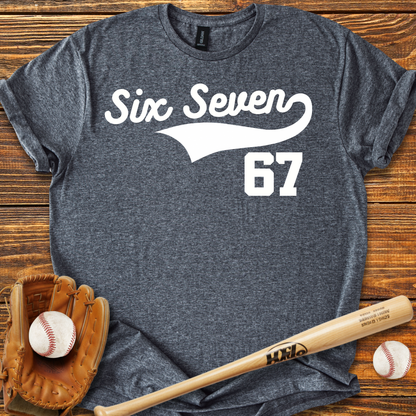 67 Baseball Style Adult T-Shirt