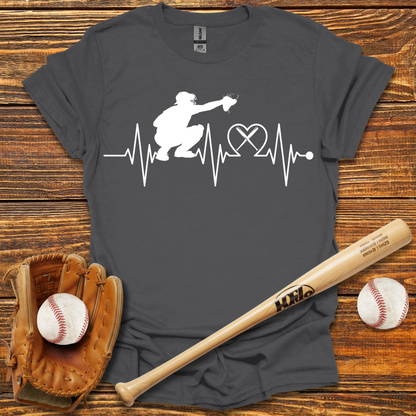 Heartbeat Catcher Adult T-Shirt