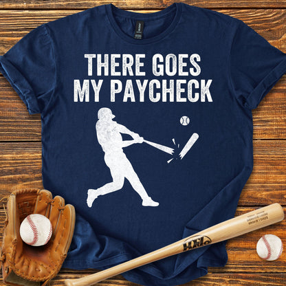 Funny Paycheck Adult T-shirt