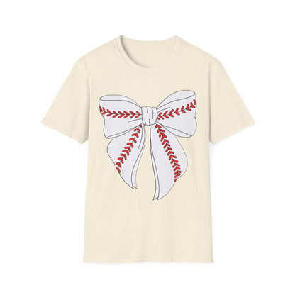 Charming Bow Graphic T-Shirt for All Occasions, Gift for Her, Casual Wear, Holiday Apparel, Trendy Fashion Statement