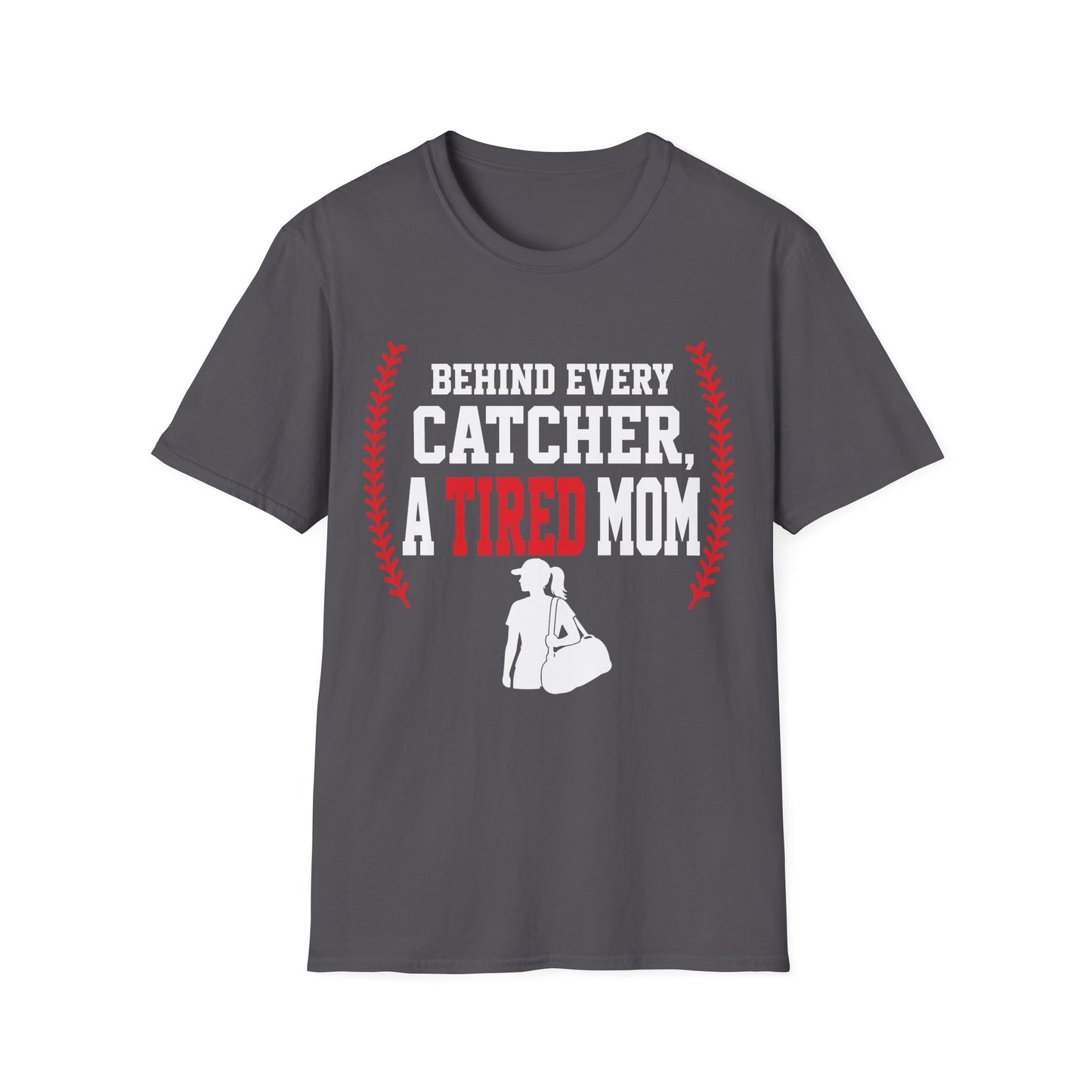 Catcher Mom Exhaustion T-Shirt