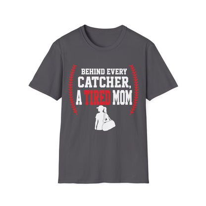 Catcher Mom Exhaustion T-Shirt