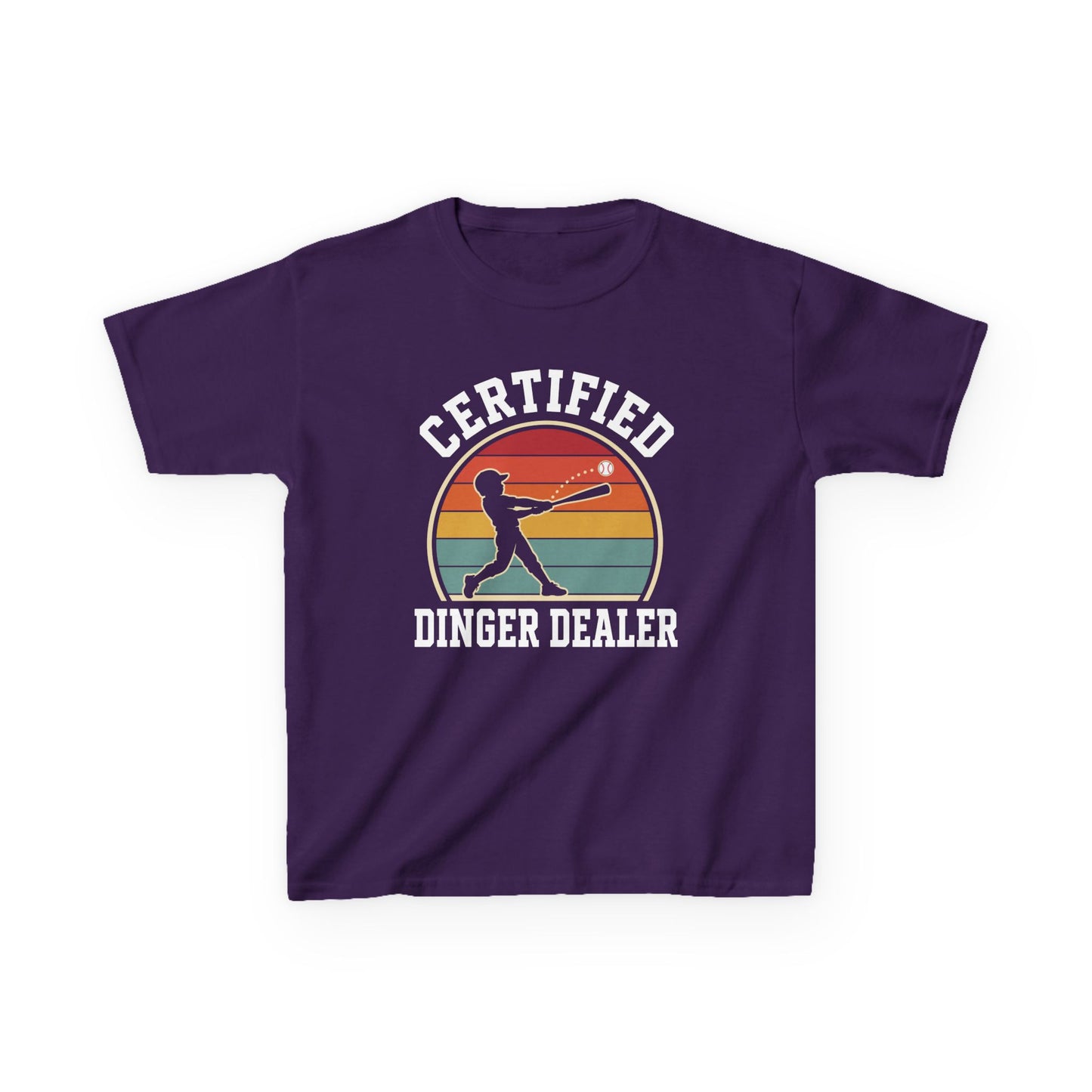 Certified Dinger Dealer Kids T-shirt