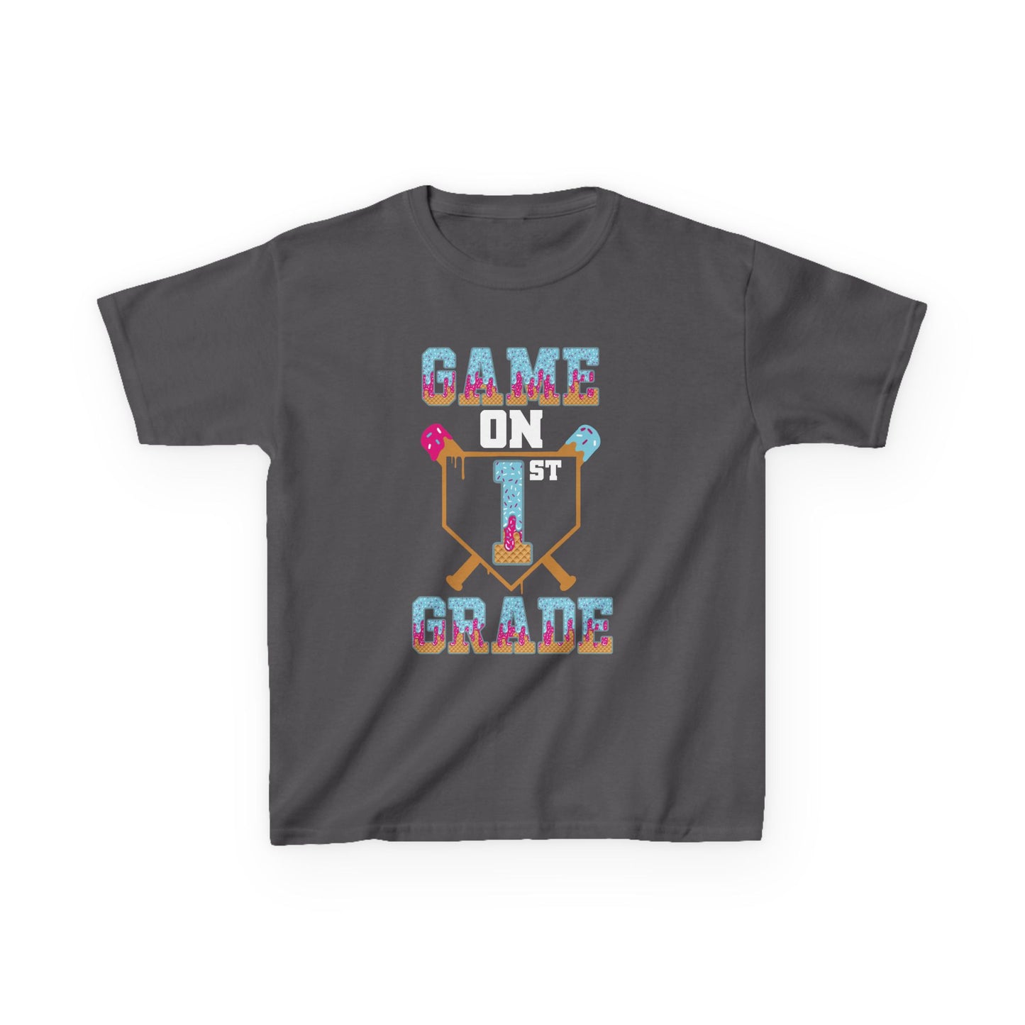 First Grade Game On Kids T-shirt
