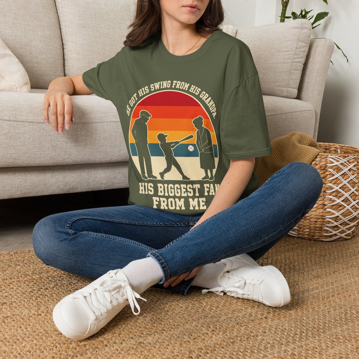 Swing From Grandpa Fan From Me T-Shirt