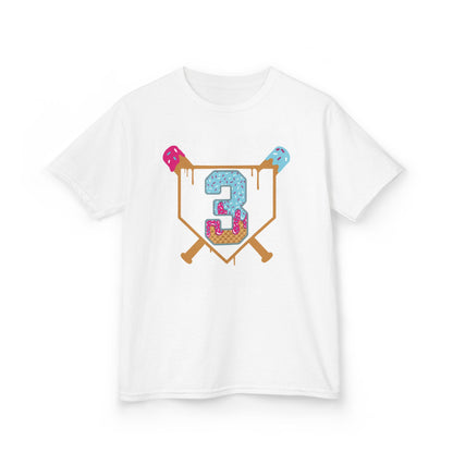 Baseball 3rd Birthday Kids T-shirt