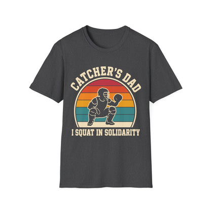 Catcher Dad Squats Too T-Shirt