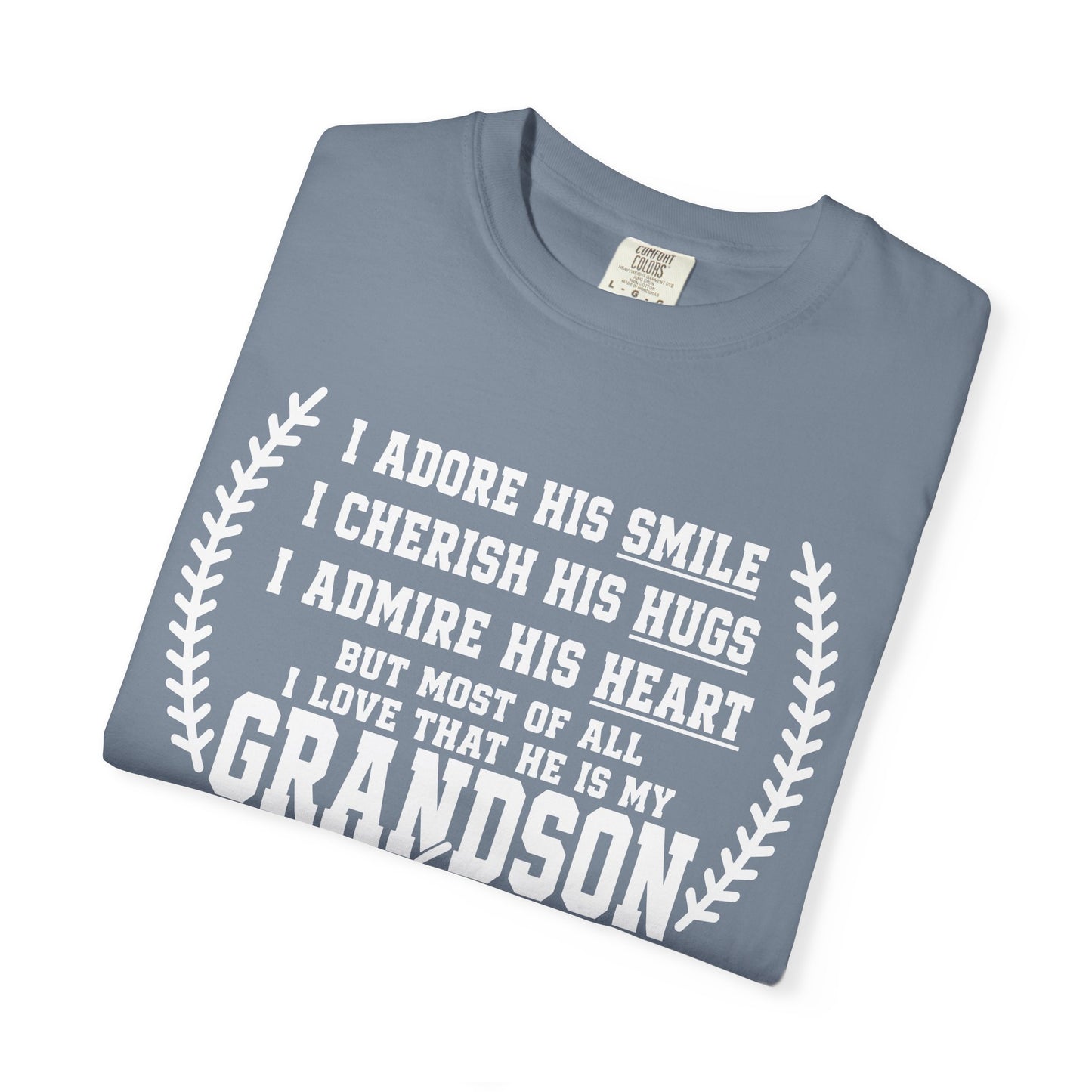 Grandma's Baseball Heart T-Shirt