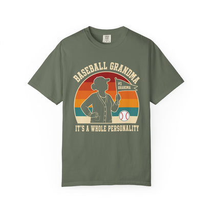 Baseball Grandma Whole Personality T-Shirt