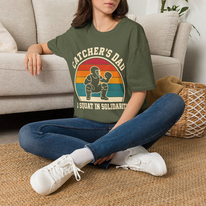 Catcher Dad Squats Too T-Shirt