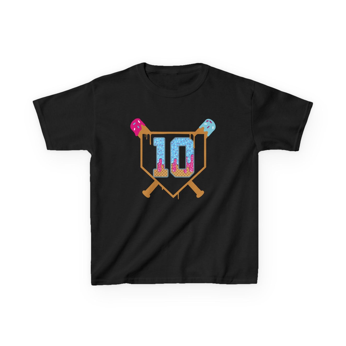 Baseball 10th Birthday Kids T-shirt