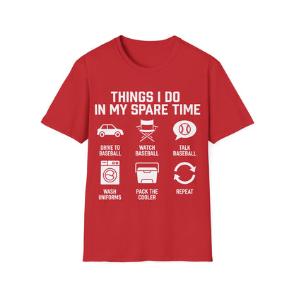 Baseball Parent Daily Grind T-Shirt