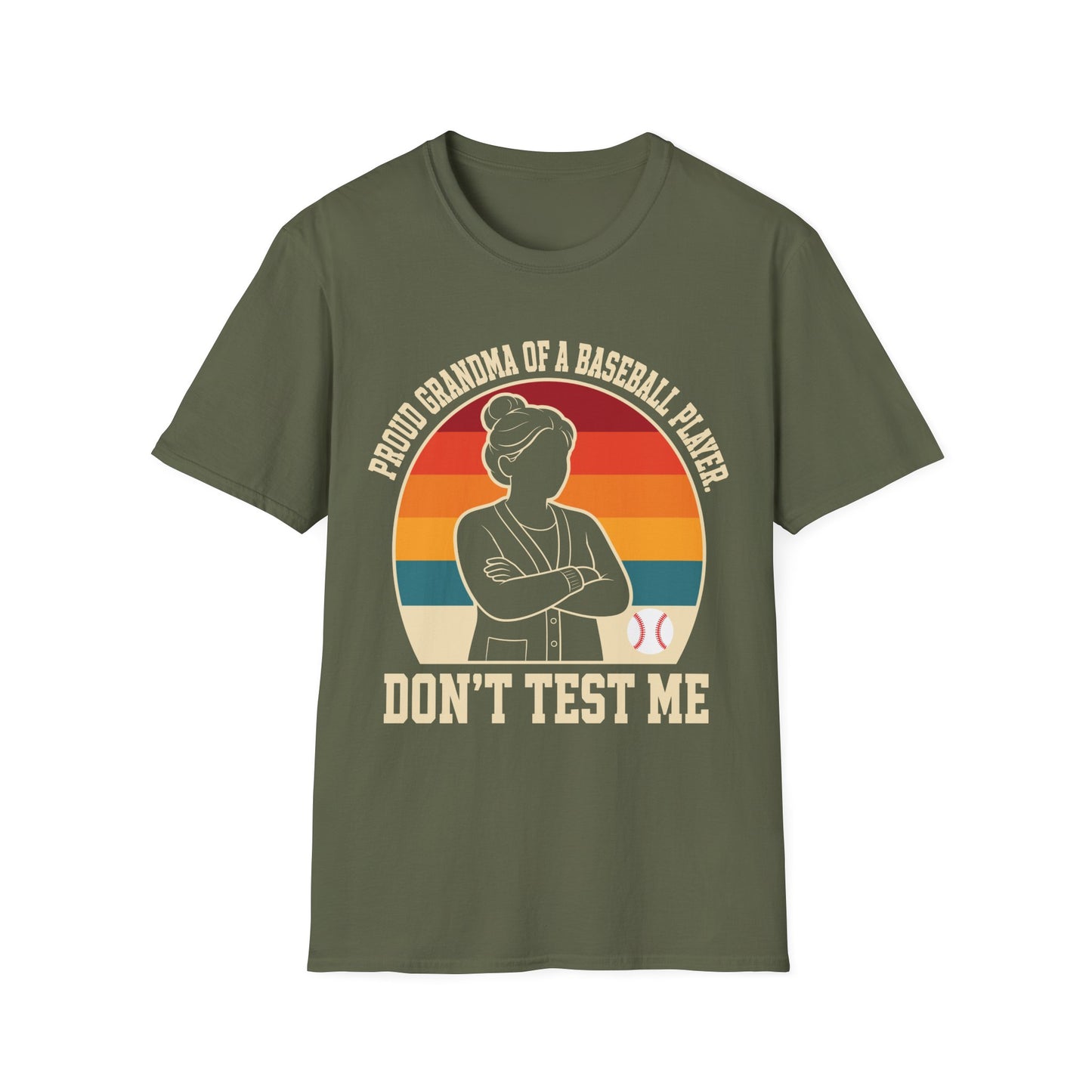 Proud Grandma Don't Test Me T-Shirt
