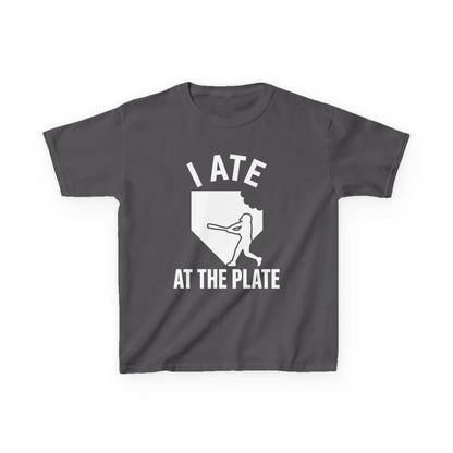 I Ate At The Plate Kids T-shirt