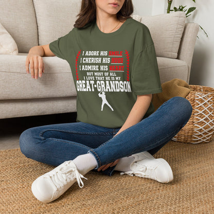 Adores Her Great-Grandson T-Shirt